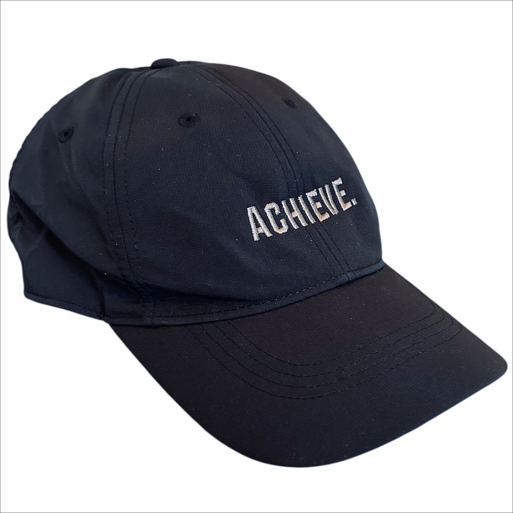 Nike Legacy91 Golf Cap ACHIEVE Black Dri-Fit Tech SV3 Adjustable Dad Hat Unisex